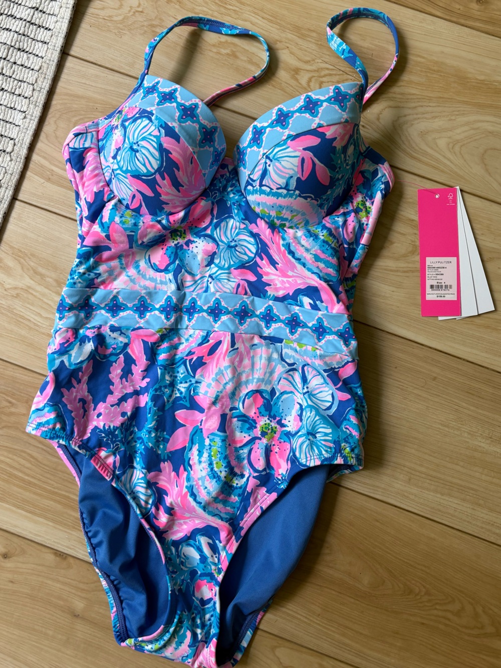 Lilly Pulitzer Palma One-Piece Swimsuit NWT Size 4